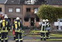 Feuer 2 Vollbrand Reihenhaus Roggendorf Berrischstr P166